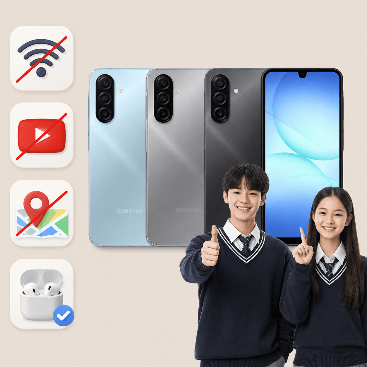 갤럭시 A175 공부폰